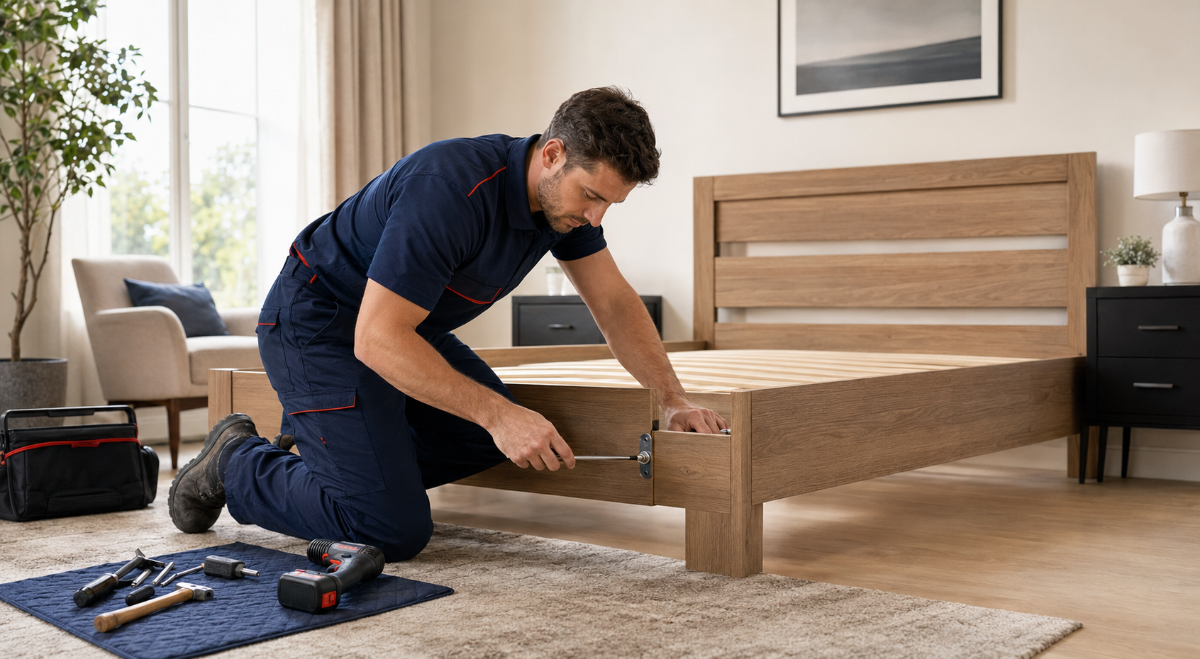 Professional furniture assembly service